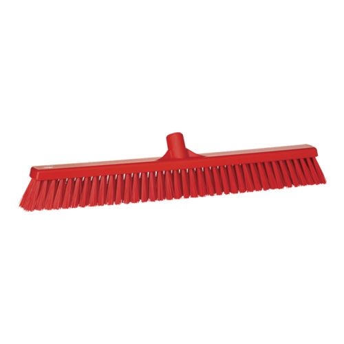 Besen Vikan Borsten, weich/hart rot 610 mm Besen Vikan Borsten, weich/hart rot 610 mm