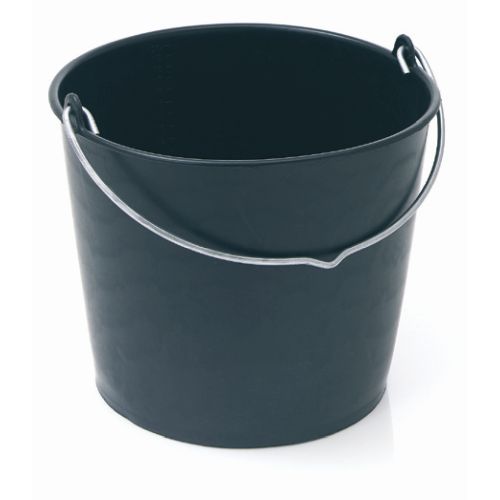 Baueimer schwarz 12 ltr. Baueimer schwarz 12 ltr.