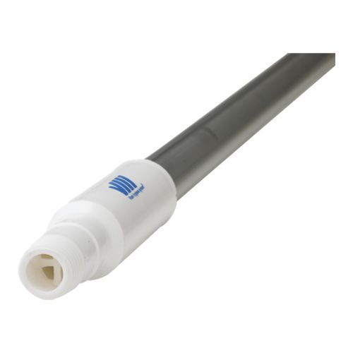 Vikan Ergonomischer Alustiel mit Wasserdurchlauf und Schnellkupplung (Q), Ø31 mm, 1540 mm, Weiß Vikan Ergonomischer Alustiel mit Wasserdurchlauf und Schnellkupplung (Q), Ø31 mm, 1540 mm, Weiß