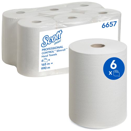 Kimberly-Clark 6657 Scott Slimroll Handtuchrolle Kimberly-Clark 6657 Scott Slimroll Handtuchrolle