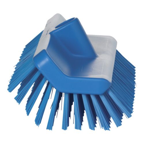 Vikan High-Low-Bürste/Winkelschrubber, 265 mm, medium, blau