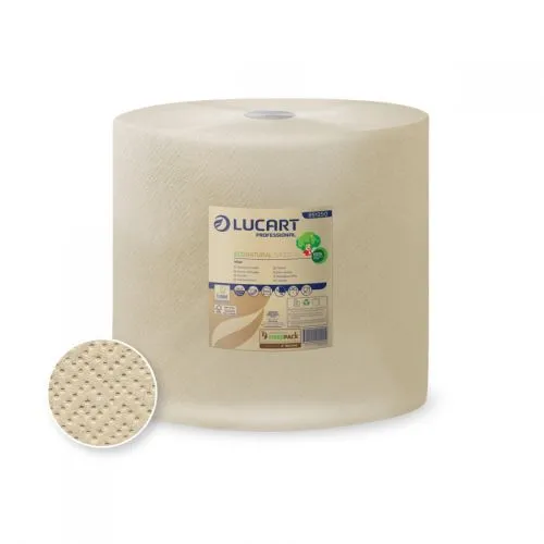 Lucart EcoNatural 3.1000 XL Putztuchrolle 3-lag. 1000 Blatt Lucart EcoNatural 3.1000 XL Putztuchrolle 3-lag. 1000 Blatt