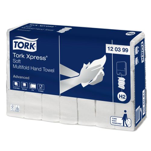 Tork Xpress weiches Multifold Handtuch 2 lagig Tork Xpress weiches Multifold Handtuch 2 lagig