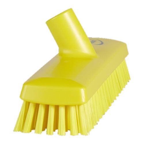 Vikan Schrubber mit Wasserdurchlauf, 270 mm, medium, gelb Vikan Schrubber mit Wasserdurchlauf, 270 mm, medium, gelb