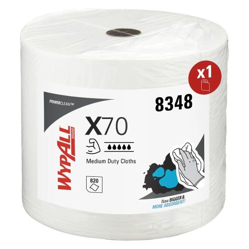 Kimberly-Clark 8348 WypAll X70 Wischtücher - Putztuchrolle