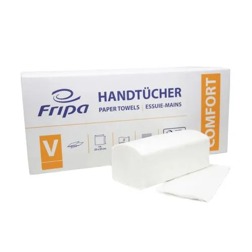 Handtuchpapier Fripa hochweiss Handtuchpapier Fripa hochweiss