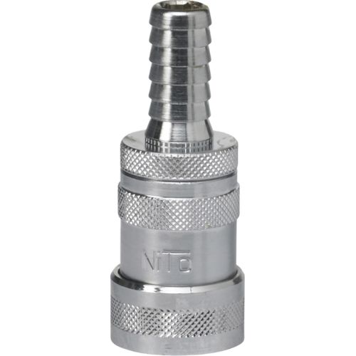 Vikan Kupplung mit Schlauchnippel und Absperrventil, 1/2"