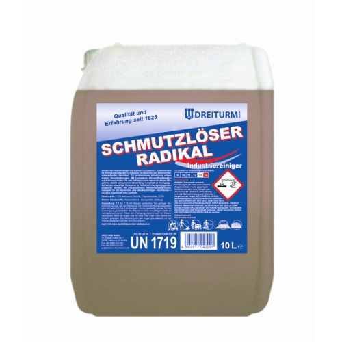 Dreiturm SCHMUTZLÖSER RADIKAL 10 ltr. Dreiturm SCHMUTZLÖSER RADIKAL 10 ltr.