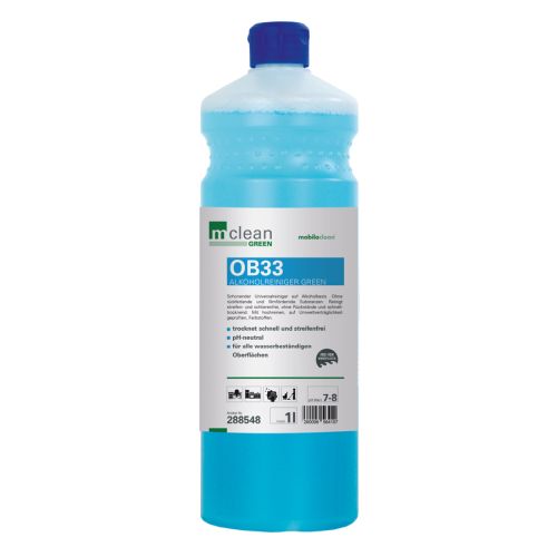 mclean Green OB33 Alkohol Glanzreiniger 1 ltr. mclean Green OB33 Alkohol Glanzreiniger 1 ltr.