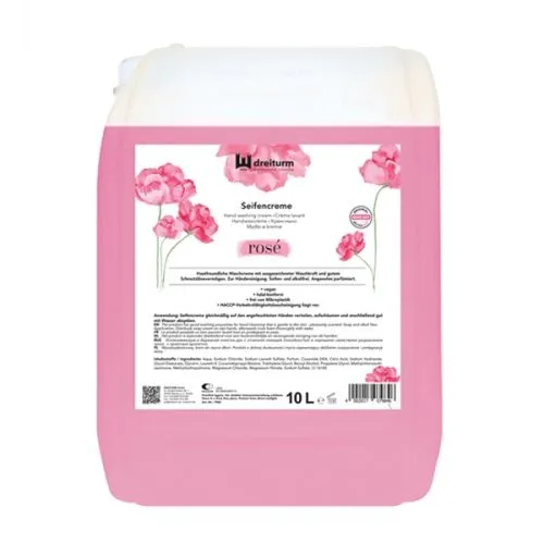 Dreiturm Seifencreme rosè 10 ltr. Dreiturm Seifencreme rosè 10 ltr.