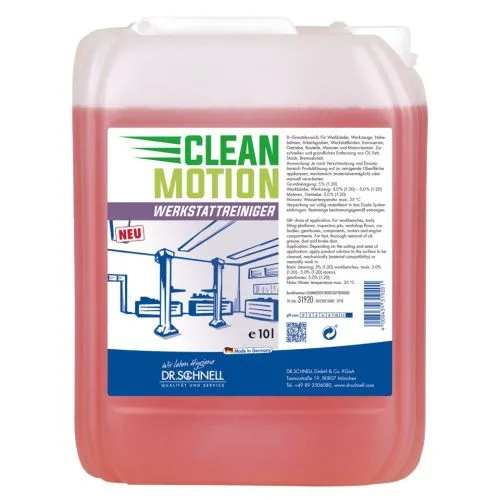 Dr. Schnell Cleanmotion 10 ltr. Dr. Schnell Cleanmotion 10 ltr.