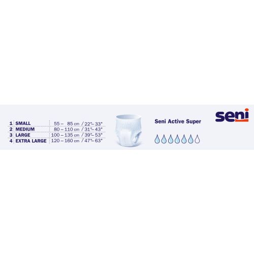 Seni Active Super Inkontinenzslip Seni Active Super Inkontinenzslip