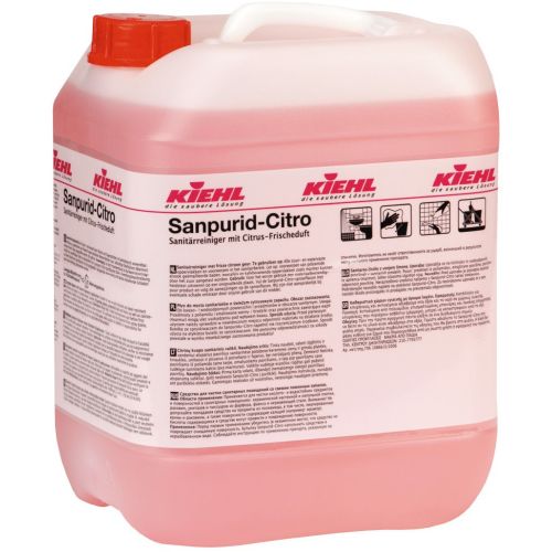 Kiehl Sanpurid Citro Sanitärreiniger 10 ltr. Kiehl Sanpurid Citro Sanitärreiniger 10 ltr.