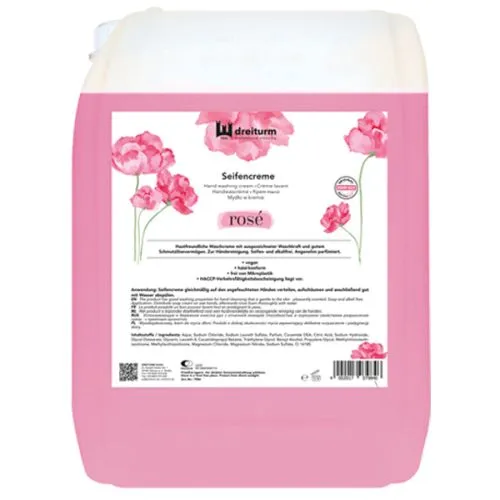 Dreiturm Seifencreme rosè 5 ltr. Dreiturm Seifencreme rosè 5 ltr.