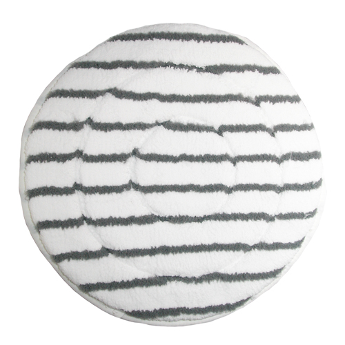 PolyPad weiß mit grauen Borstenstreifen