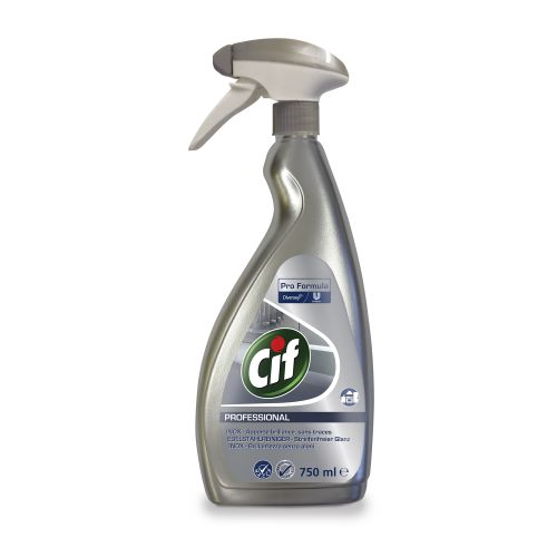 Cif Professional Edelstahlreiniger 750 ml Sprühflasche Cif Professional Edelstahlreiniger 750 ml Sprühflasche