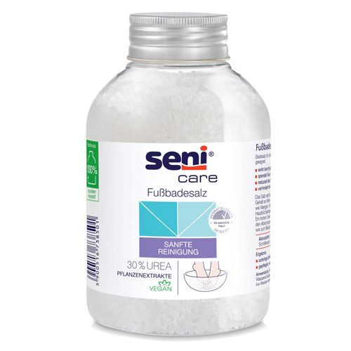 Seni Care Fussbadesalz mit 30% Urea 400 gr.