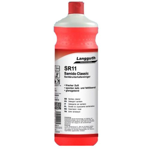 Langguth SR 11 Samido Classic Sanitärreiniger 1 ltr. Langguth SR 11 Samido Classic Sanitärreiniger 1 ltr.