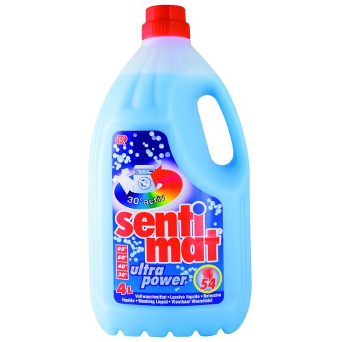 Vollwaschmittel Rösch Sentimat Ultra power 54 WL, 4 ltr. Vollwaschmittel Rösch Sentimat Ultra power 54 WL, 4 ltr.