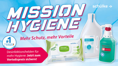 Schülke Aktion "Mission Hygiene"