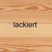 versiegelt/lackiert