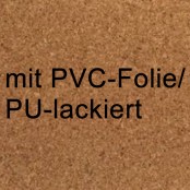 mit PVC-Folie/PU-lackiert