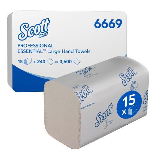 Kimberly-Clark 6669 Scott Essential Handtücher, Z-Falz