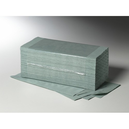 Fripa Papierhandtücher 1-lagig, 25x23 cm, grün,  5.000 Blatt