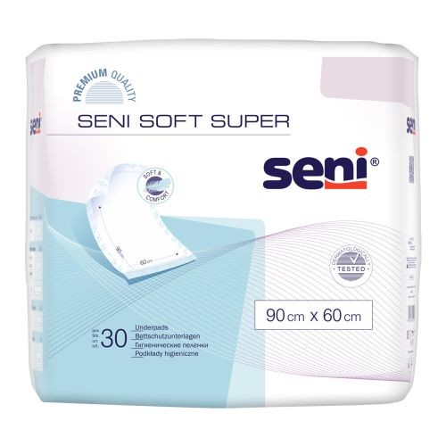 Seni Soft Super 90x60 cm, Krankenunterlage