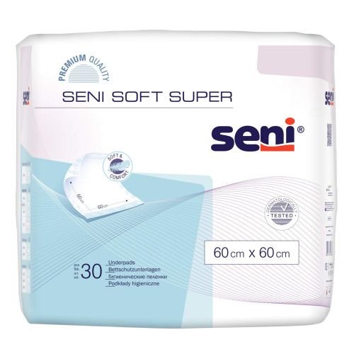 Seni Soft Super 60x60 cm, Krankenunterlage