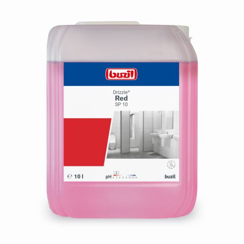 Buzil SP 10 Drizzle red 10 ltr.