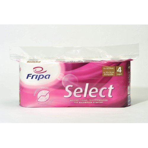 Fripa Toilettenpapier Select 4-lagig