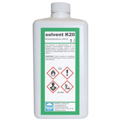 Pramol Solvent K20 Klebstoffentferner 1 ltr.