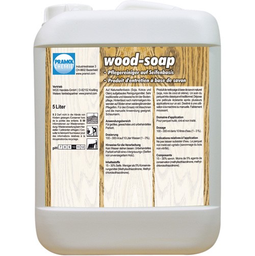 Pramol wood-soap 5 ltr.