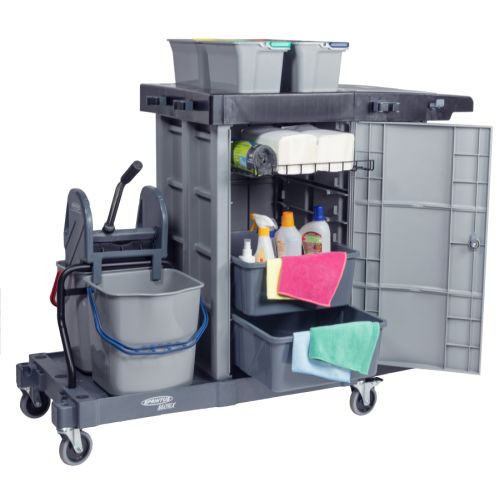Sprintus MatriX-Press, Reinigungswagen inkl. Mopp-Presse, abschließbar