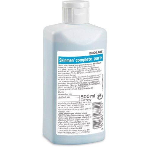 Ecolab Skinman complete pure 500 ml