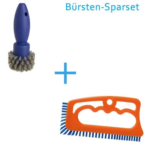 Bürsten-Sparset FUGINATOR + SAUBA UNO Steckdosenbürste