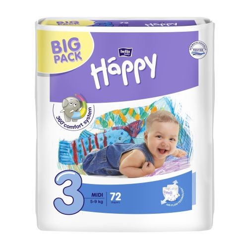 Bella Happy Babywindeln Midi Gr. 3