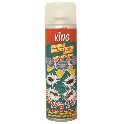 KING Insektenvernichtungsmittel  500 ml Spray gegen Kakerlaken, Ameisen, Spinnen