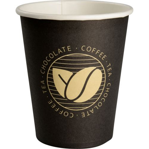 Kaffeebecher to go "Coffee Beans" 240 ml, 50 Stück