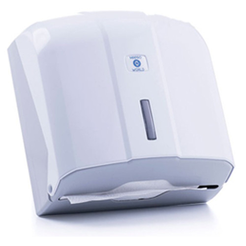 weiß Hygienepapier-Dispenser grau Handtuchpapierspender für Falthandtücher 