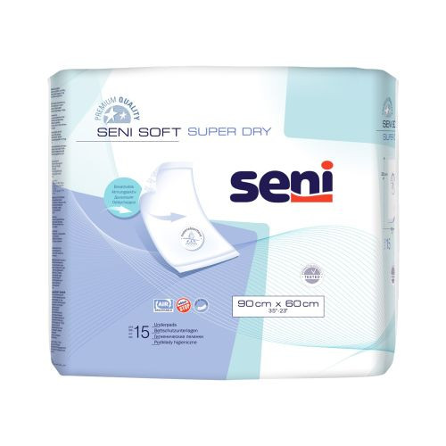 Seni Soft Super Dry 90x60 cm Krankenunterlage