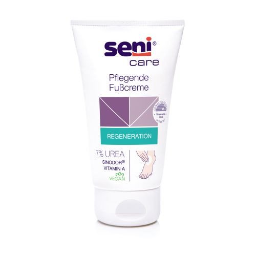 Seni Care pflegende Fußcreme mit 7% Urea, 100 ml