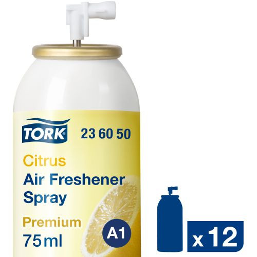 Tork Lufterfrischer Spray Frucht A1 75ml - Lufterfrischer UN1950LQ