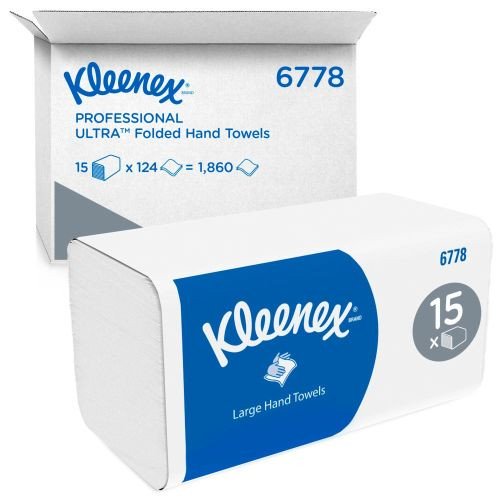 Kimberly-Clark 6778 Kleenex Papierhandtücher (Nachfolger von 6777)