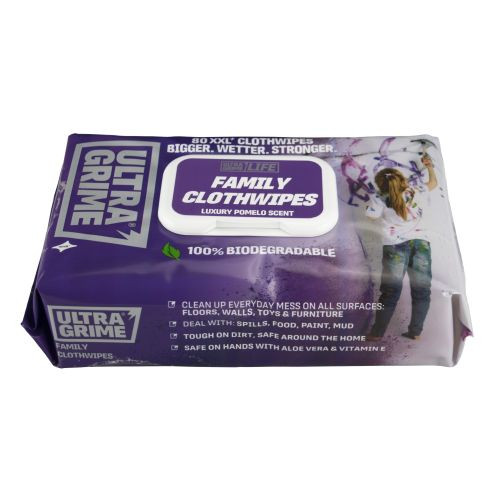 UltraGrime Uniwipe LIFE Family -  feuchte Reinigungstücher 38x25 cm