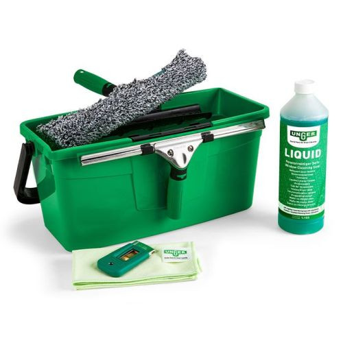 Unger ErgoTec Komplett-Set 6in1 - Glasreinigungs-Set