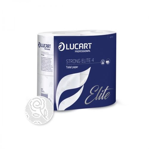 Lucart Strong Elite Toilettepapier 4-lagig 140 Blatt
