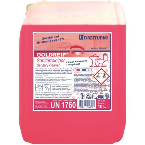 Dreiturm GOLDREIF Sanitärreiniger 10 ltr.