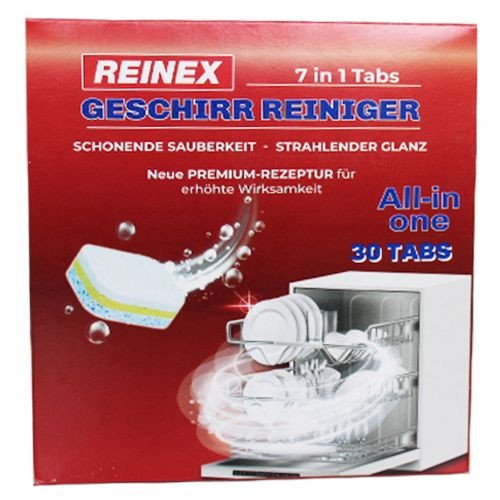 Reinex Geschirr Reiniger Tabs 7in1